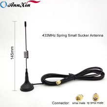 Professional Customized High Gain 433MHz 5dbi Sucker Helical Magnetic Mount Antenna